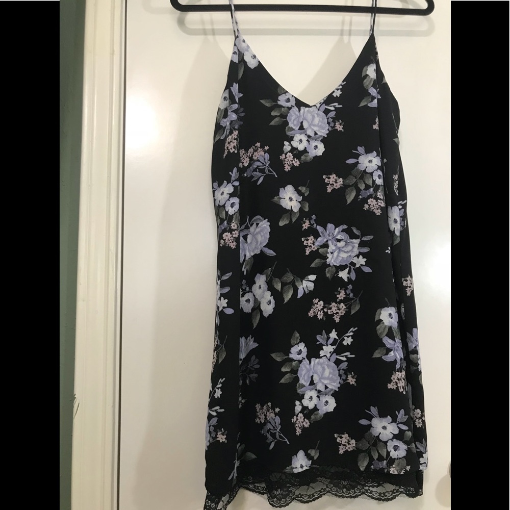 Floral slip dress